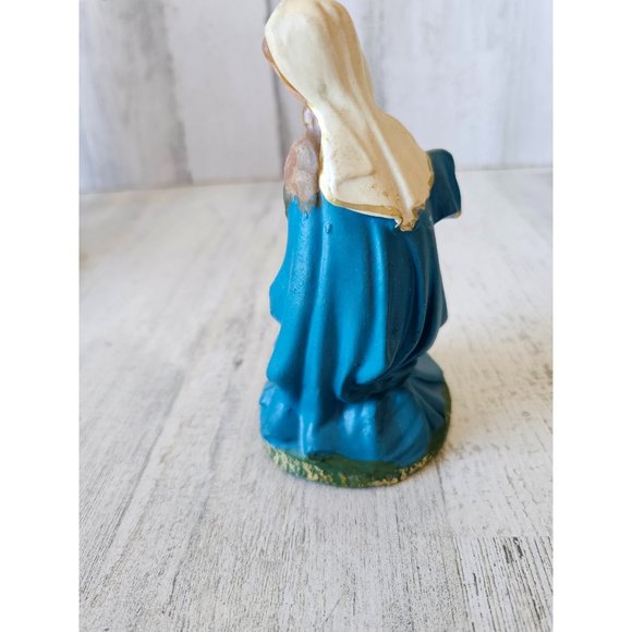Vintage Italian Mary nativity Italy fontanini Village Xmas decor - Picture 3 of 8